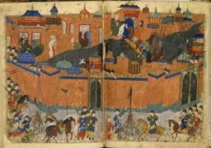 hulagu baghdad 1258 300x211 Invasi Mongol ke Kerajaan Islam (bagian 2)